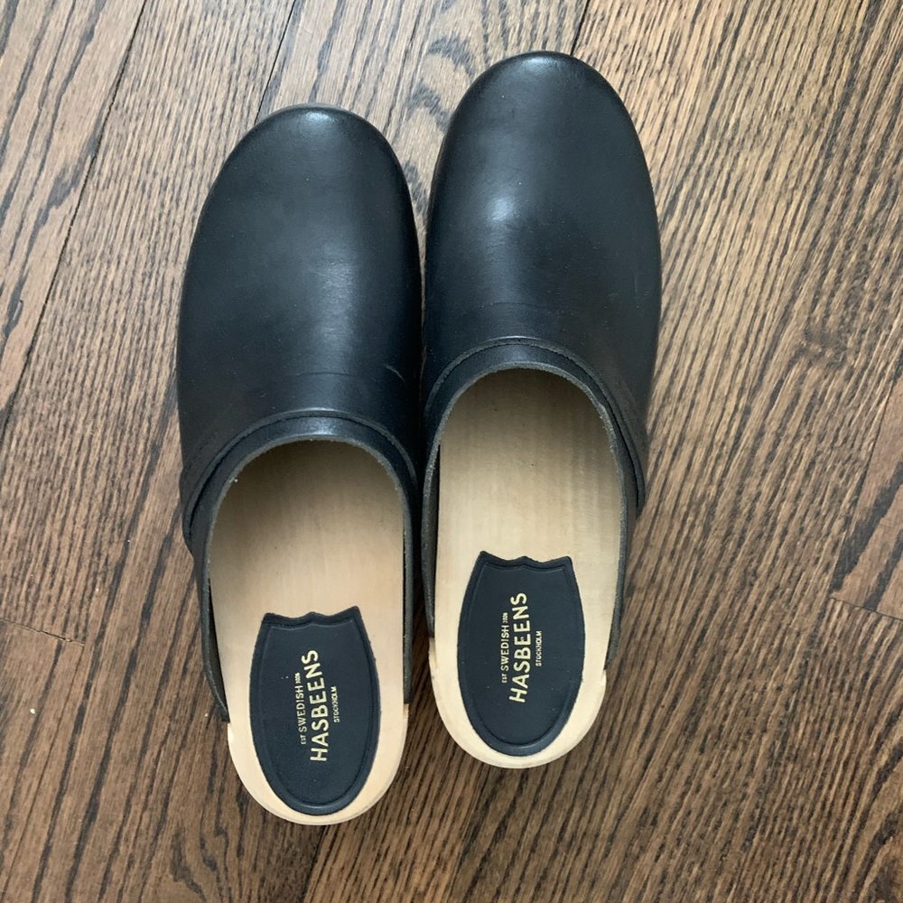 Swedish Hasbeen Husband Clogs
